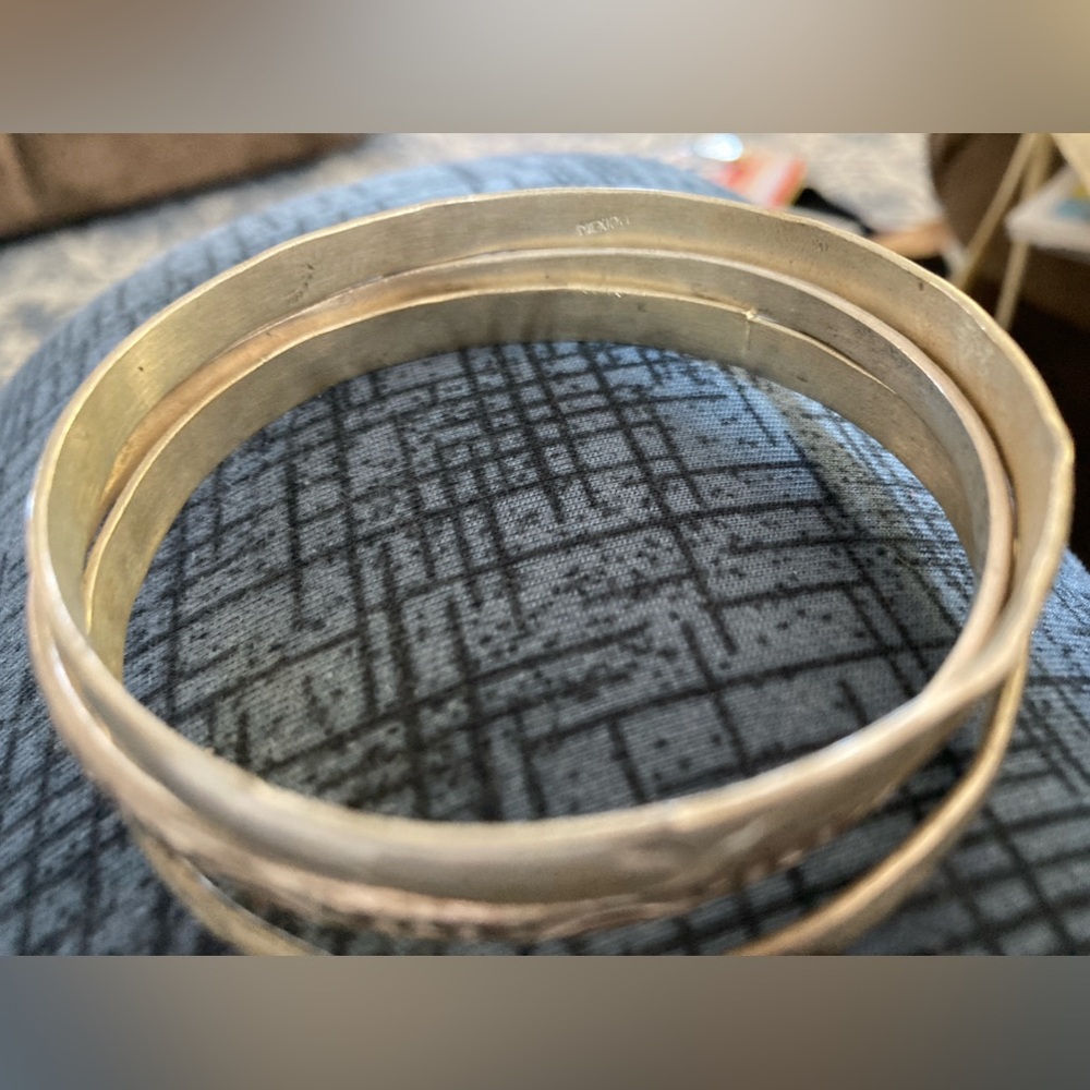 Sterling Silver Bangle Bracelets - image 1